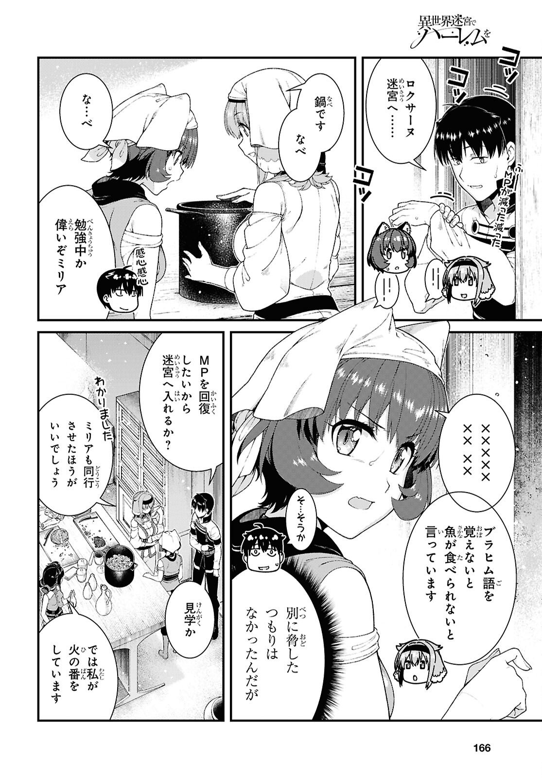 Isekai Meikyuu de Harem o Chapter 28.8 8ページ