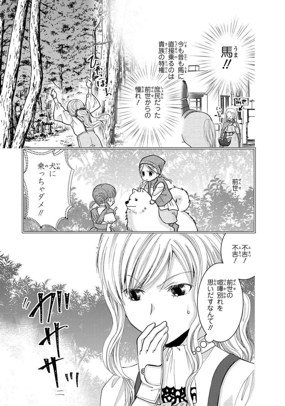 Konse wa Akujo de Ikinobimasu! - Tamanokoshi wa Shibou Flag no de, Ochikobore Muko ni Shimasu Chapter 6 13ページ
