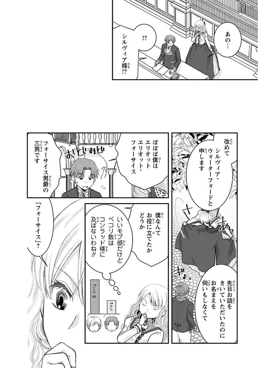 Konse wa Akujo de Ikinobimasu! - Tamanokoshi wa Shibou Flag no de, Ochikobore Muko ni Shimasu Chapter 9 22ページ