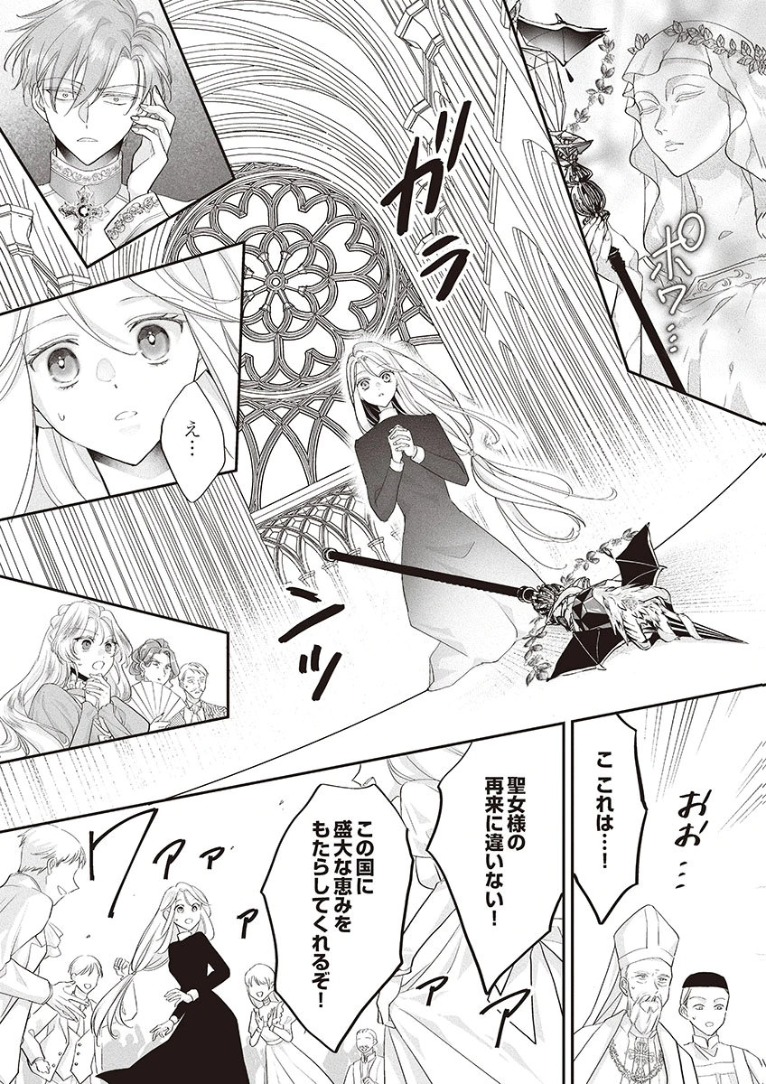 Nisemono da to Tekikoku ni Tsuihousaremashita ga, Douyara Honmono Seijo wa Watashi no You Desu Chapter 1 14ページ
