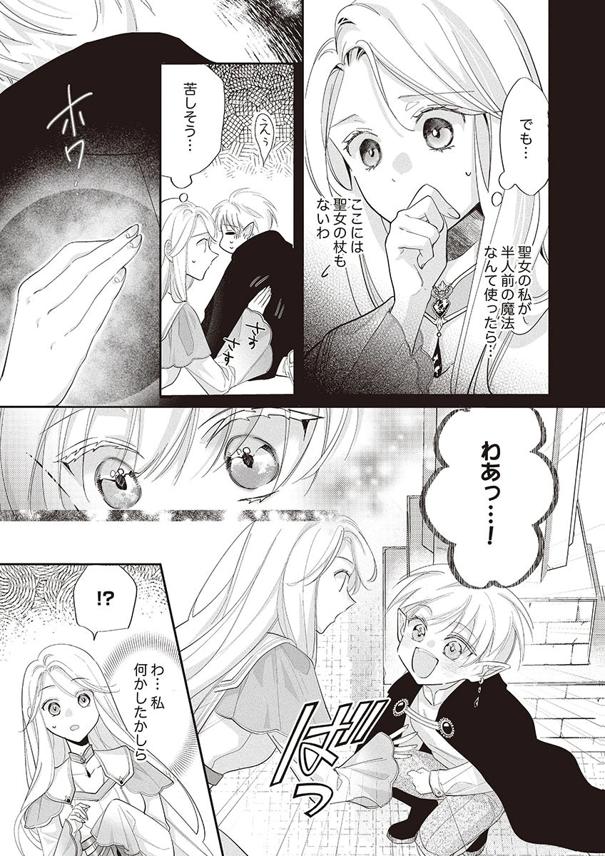 Nisemono da to Tekikoku ni Tsuihousaremashita ga, Douyara Honmono Seijo wa Watashi no You Desu Chapter 2 8ページ