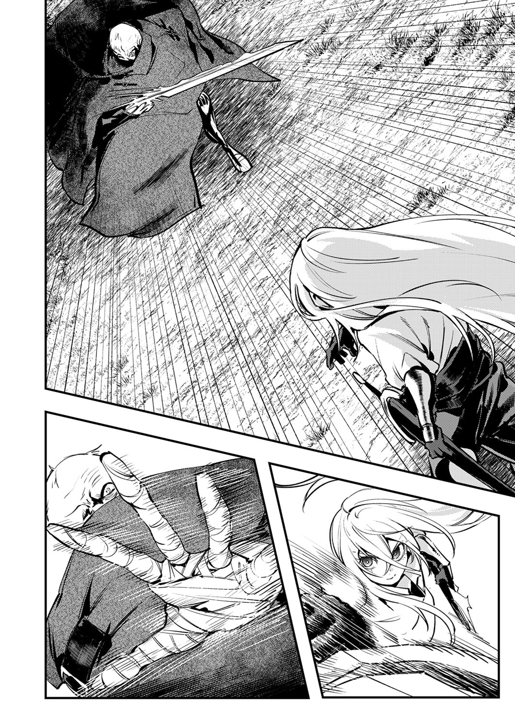 Shura Youjo no Eiyuutan: Hanpasha to Iwa Reta Youhei, Youjo ni Tensei Shite Nariagaru Chapter 14 6ページ
