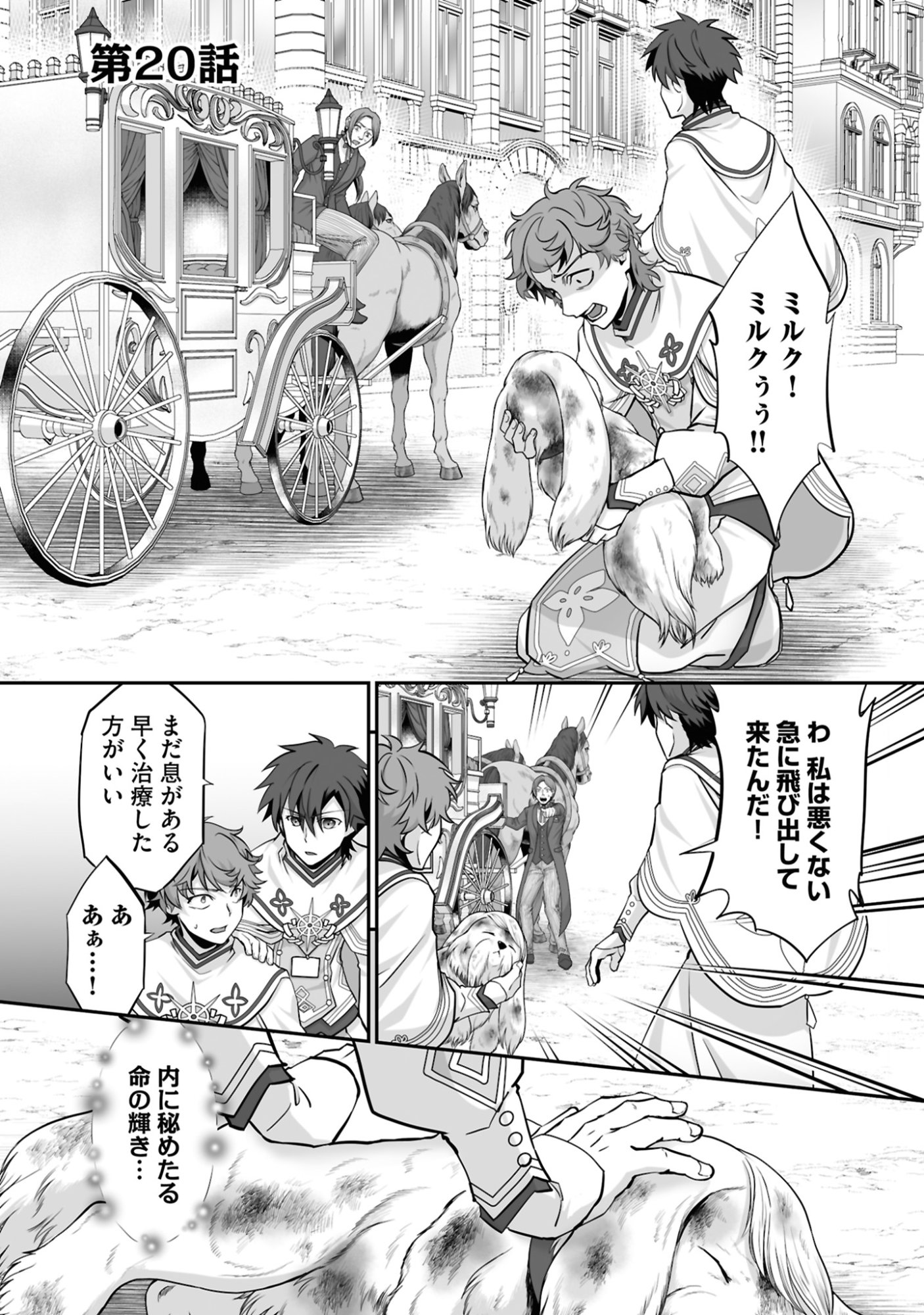 Isshun de Chiryou Shiteita noni Yakudatazu to Tsuihou Sareta Tensai Chiyushi, Yami Healer to shite Tanoshiku Ikiru Chapter 20 1ページ