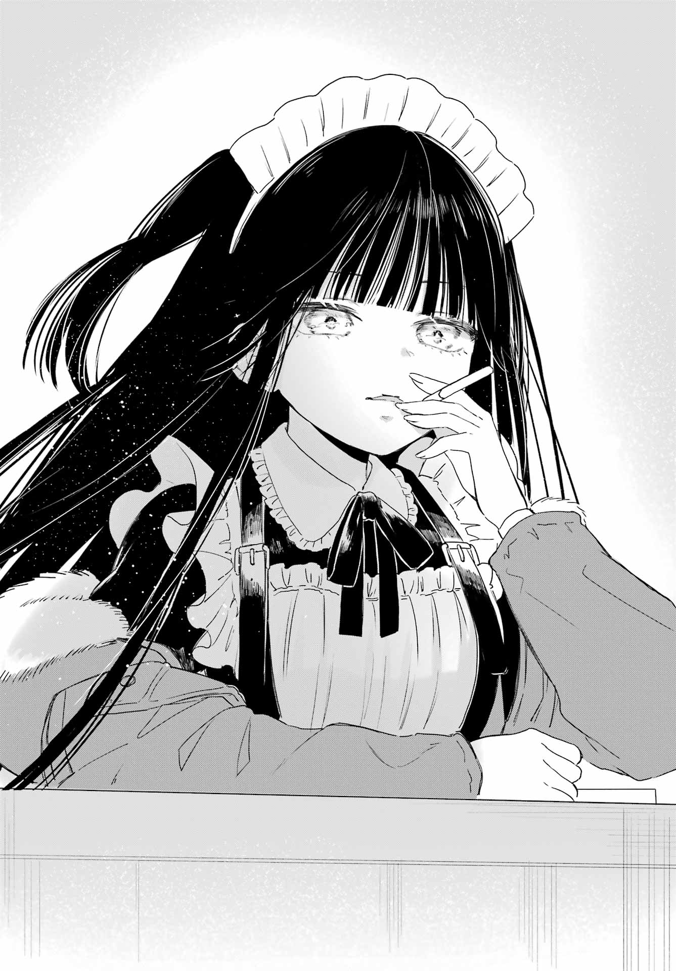 Akogare no Maid-san wa Tabako ga Niau Chapter 1 4ページ