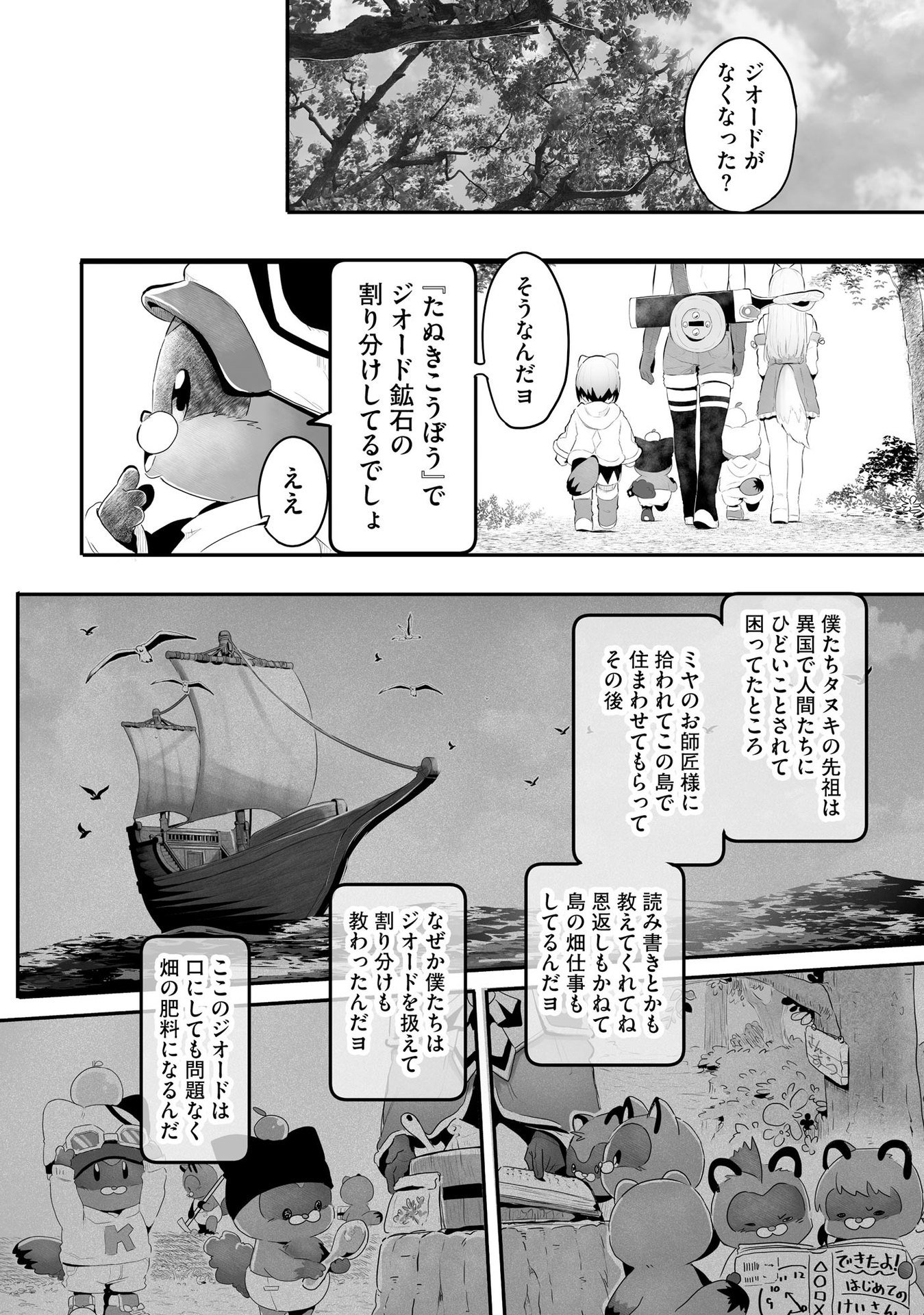 Daiku Joshi to Shota Chibi Tanuki no Isekai Kojima Slow Life Chapter 6 8ページ