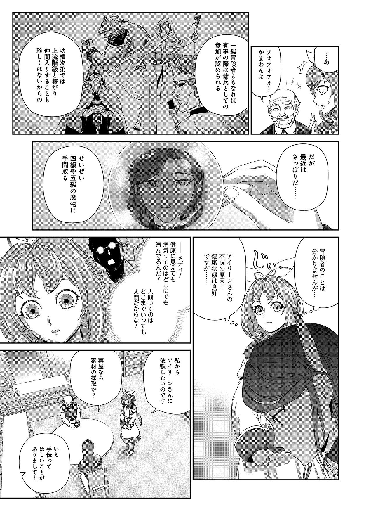 Okusuri, Dashimasu! Tsuihou Sareta Kusushi no Shoujo wa, Kiwameta Potion de Henkyou no Kusuriya Kara Nariagaru Chapter 2 15ページ