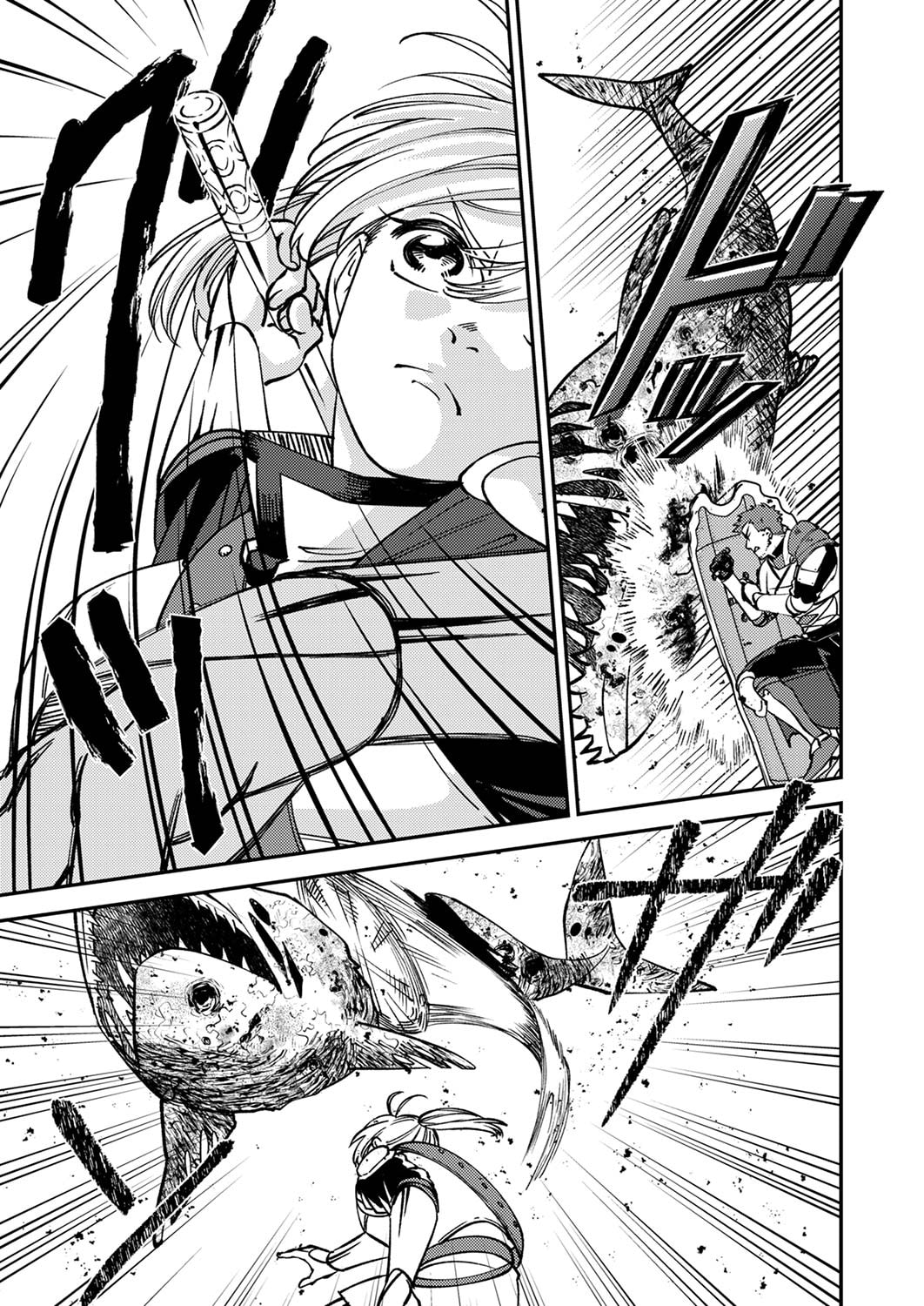 Tsuihousareta Ossan Tank, Jitsu wa Bougyoryoku Saikyou datta node Damage Zero de Musou suru Chapter 5 25ページ