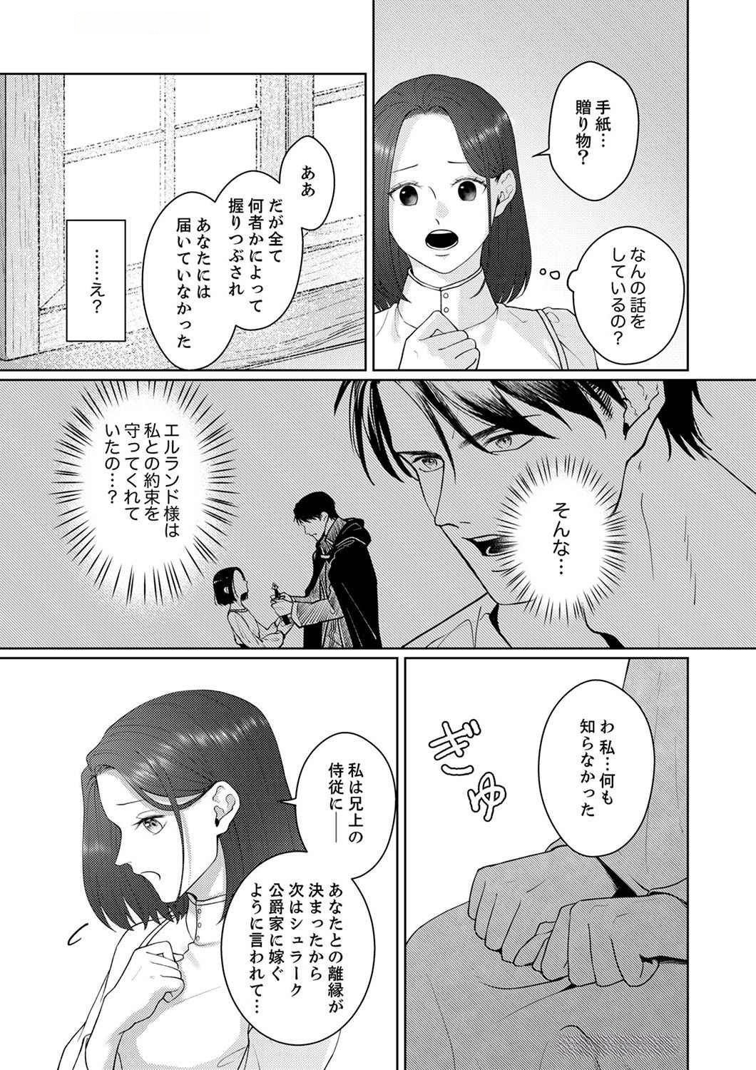 Okizari ni Sareta Hanayome wa, Henkyou Kishi no Bukiyou na Ai ni Kizukanai Chapter 4 19ページ