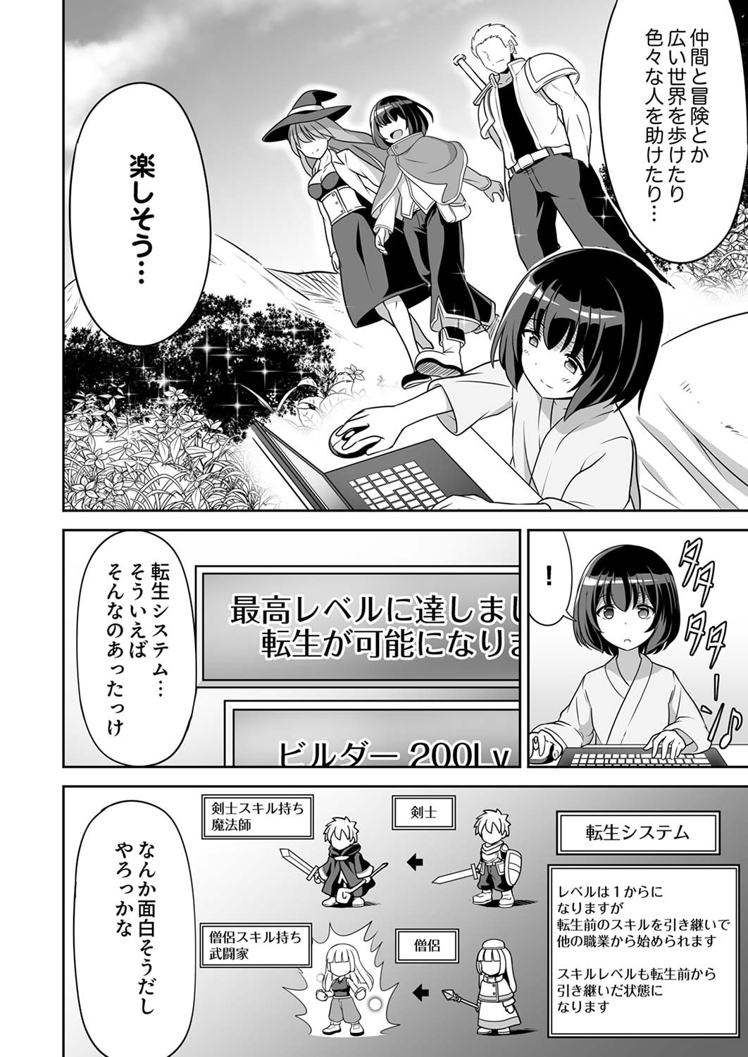 Seisanshoku Level Max kara Hajimaru Honobono Isekai Life Chapter 1 8ページ