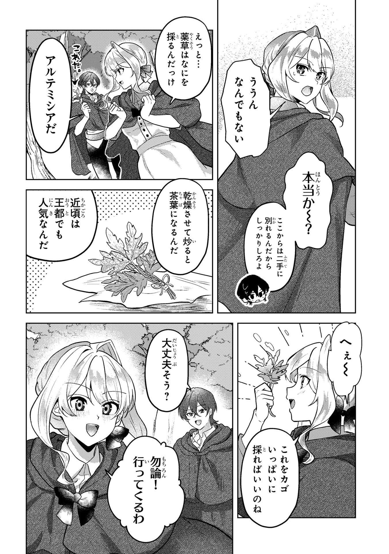 Konyaku Haki Shita wo Baka na Ouji wa Hottoite, Akuyaku Reijou wa Seirei no Mori de Shiawase ni Narimasu. Chapter 6 15ページ