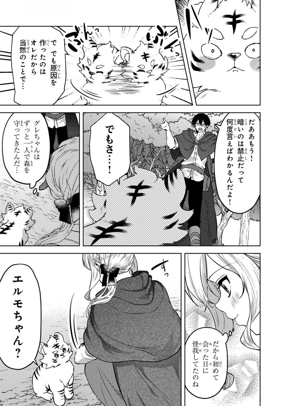 Konyaku Haki Shita wo Baka na Ouji wa Hottoite, Akuyaku Reijou wa Seirei no Mori de Shiawase ni Narimasu. Chapter 14 5ページ