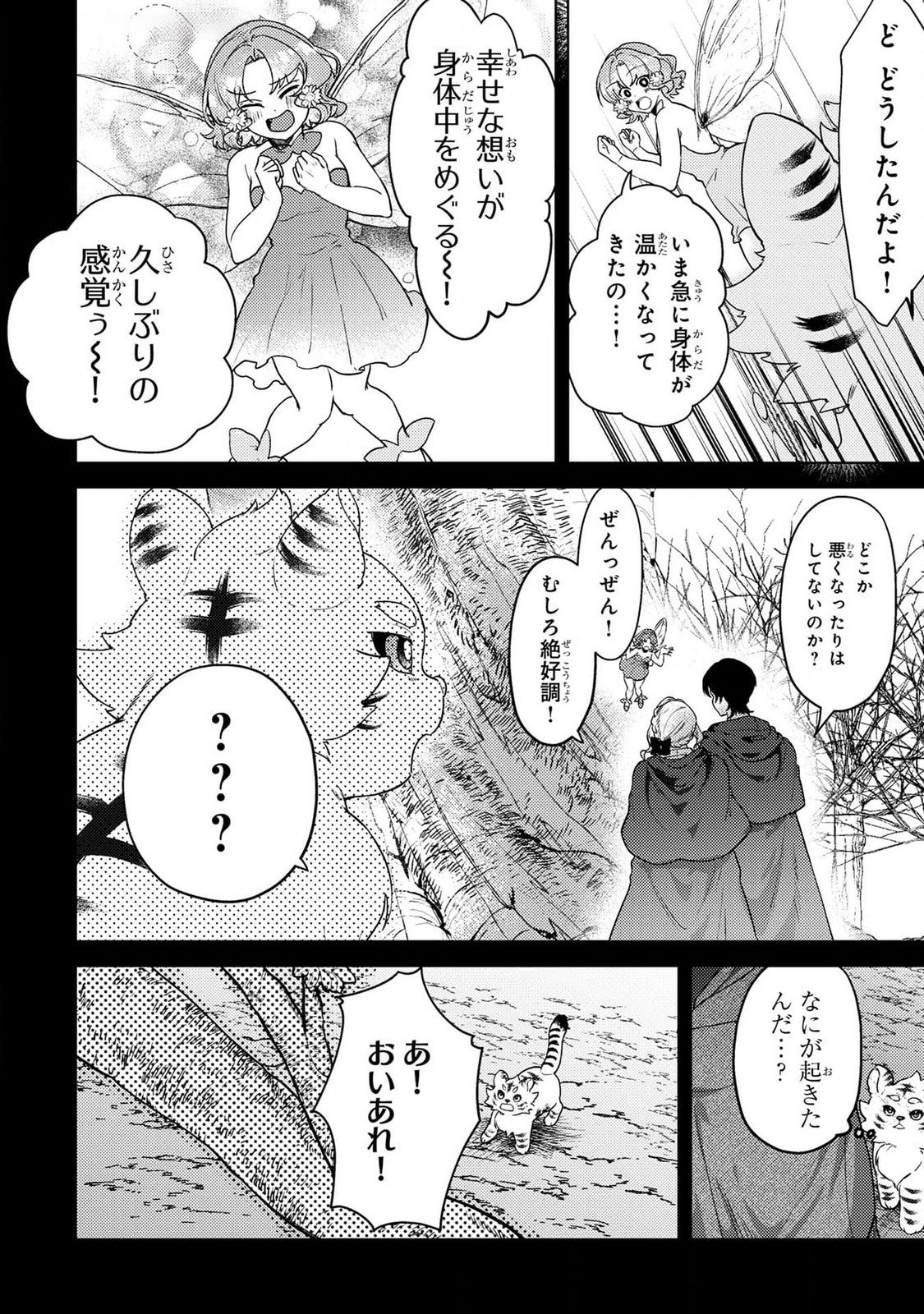 Konyaku Haki Shita wo Baka na Ouji wa Hottoite, Akuyaku Reijou wa Seirei no Mori de Shiawase ni Narimasu. Chapter 15 4ページ