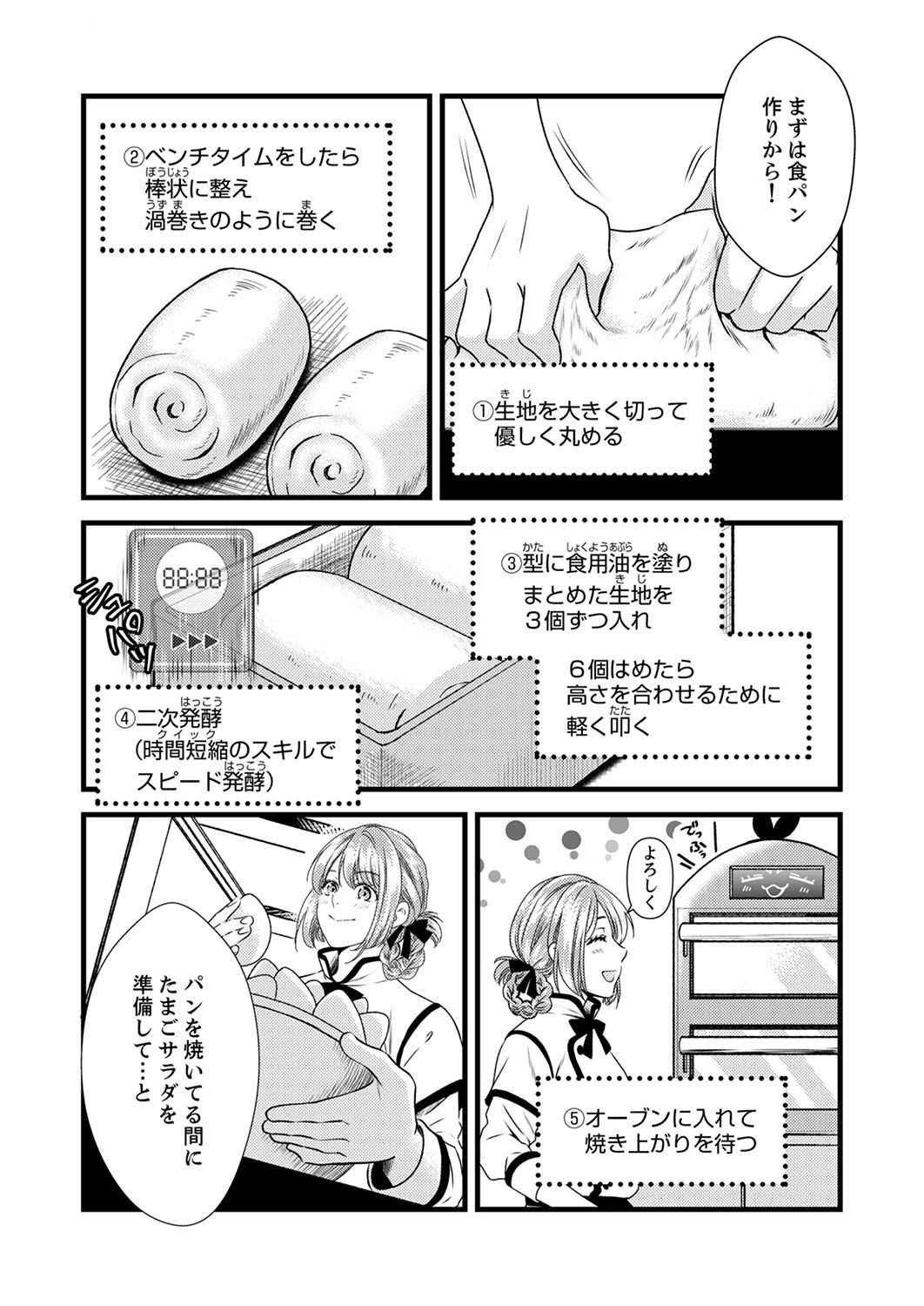 Tsuihousareta no de, Zense no Recipe de Pan Shokunin Hajimemasu! Chapter 4 3ページ