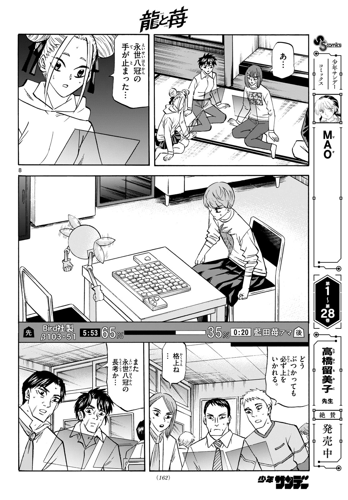 Ryuu to Ichigo Chapter 285 8ページ