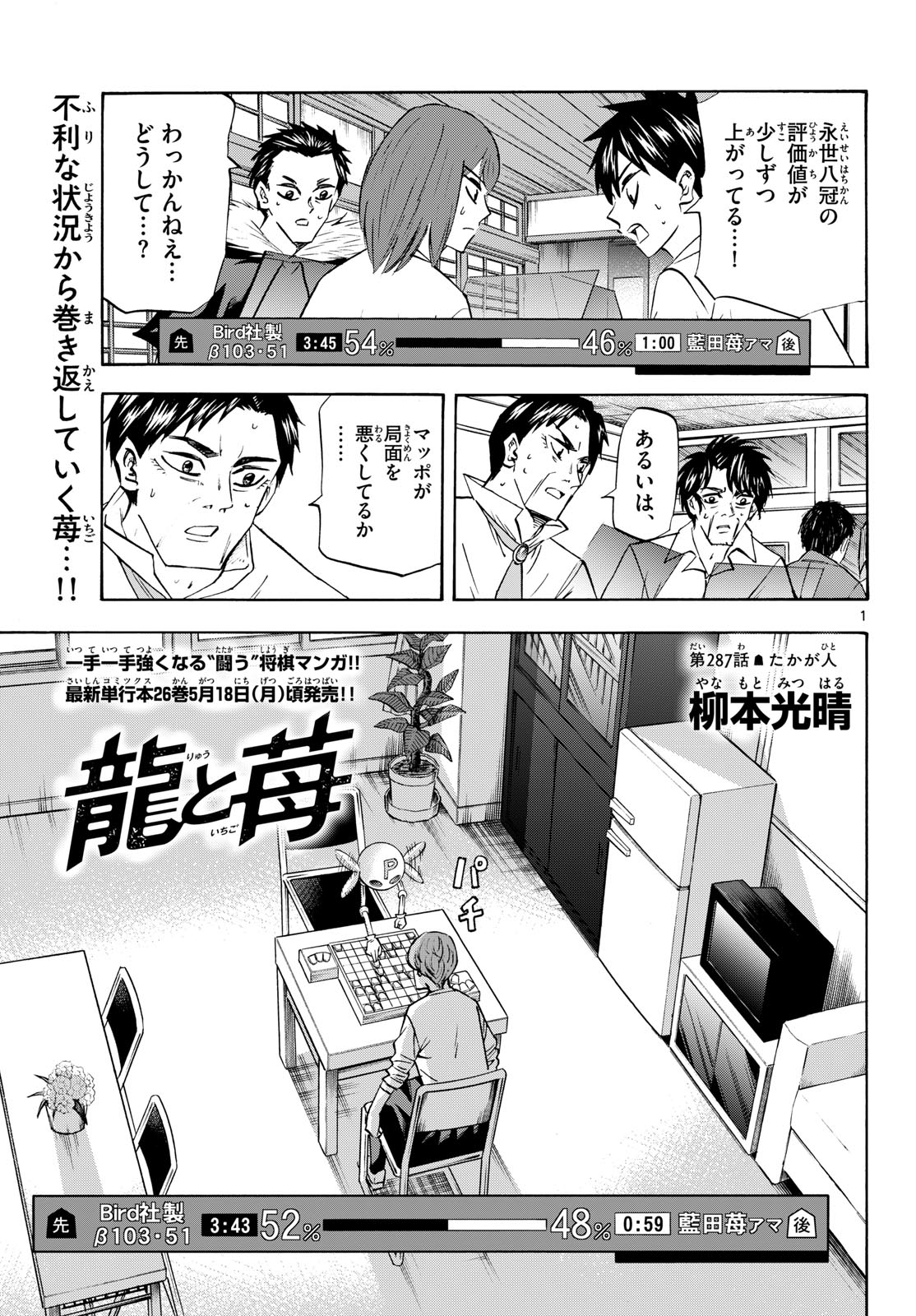 Ryuu to Ichigo Chapter 287 1ページ