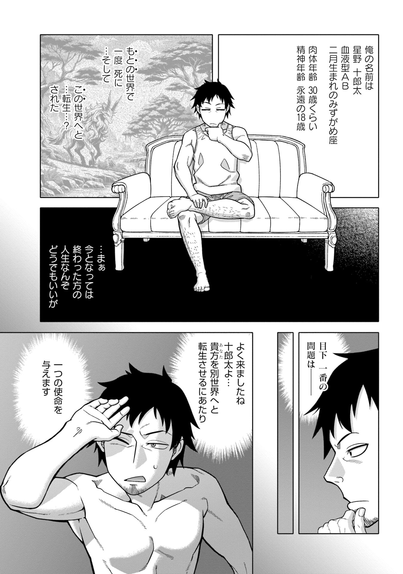 Katsute wa Cheat no Danna-sama Chapter 1 7ページ