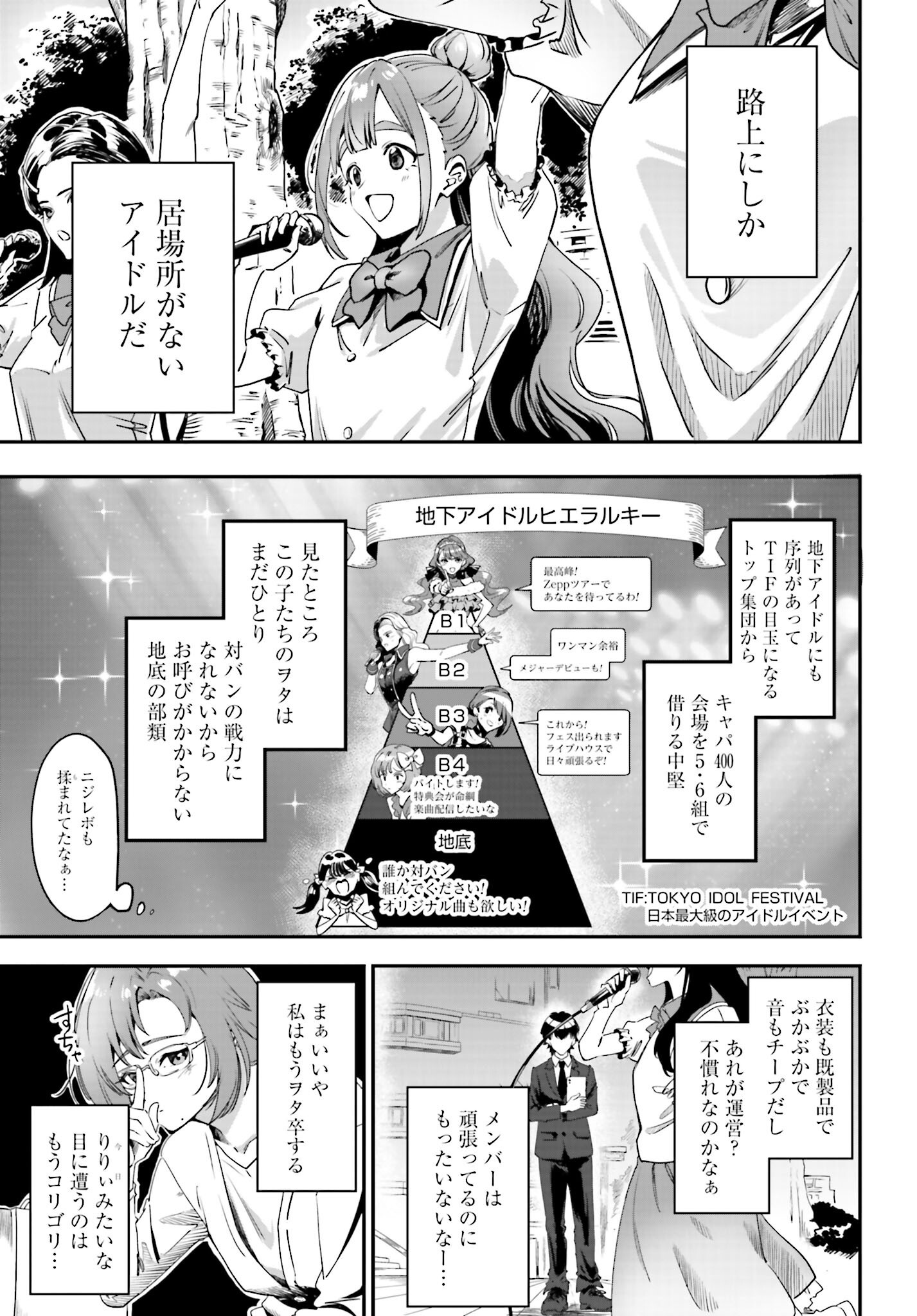 Watashi Kyou kara Oshi no Oshi Chapter 1 13ページ