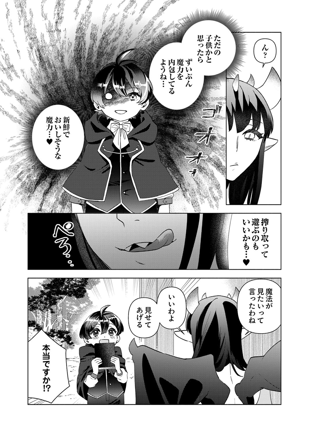 Ukkarin Mahou wo Kiwamete shimatta Dai-5 Ouji wa Kyou mo Mujikaku ni Musou shimasu Chapter 1 25ページ
