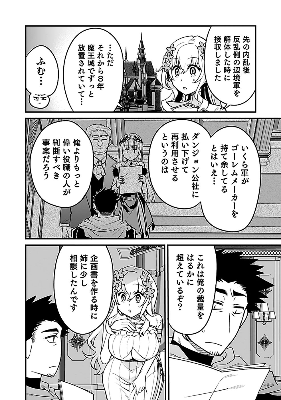 Dungeon Corporation Job Opening Chapter 8 2ページ