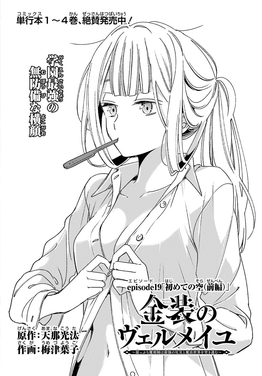 Kinsou no Vermeil - Gakeppuchi Majutshi wa Saikyou no Yakusai to Mahou Sekai o Tsukisusumu Chapter 19.1 10ページ