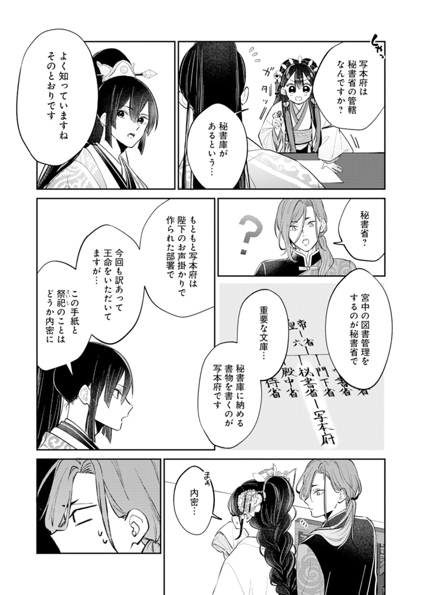 Kohakukoku Sumiyaden: Koukyuu no Yoi ni Gekka wa Kagayaku Chapter 3.2 5ページ