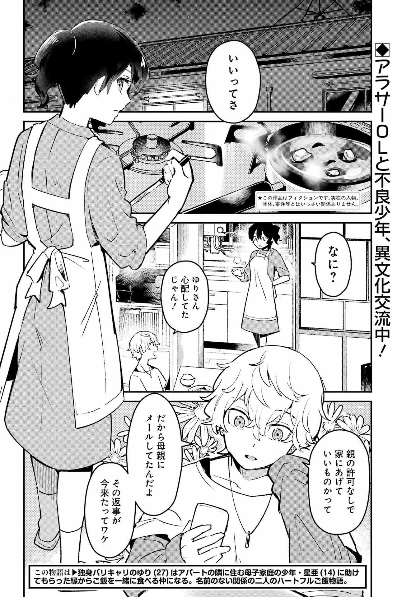 Furyou Shounen ni Meshi wo Kuwasu Chapter 2 2ページ