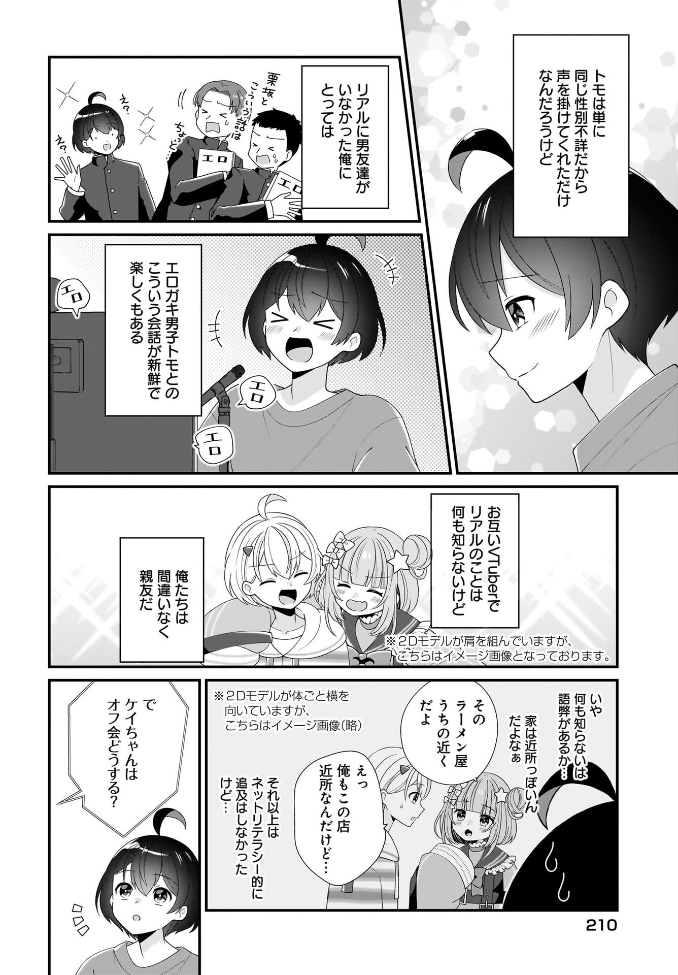 Seibetsu Fusho Vtuber-tachi ga Off-Kai shitara Ore Igai Zenin Joshi datta Chapter 1 8ページ