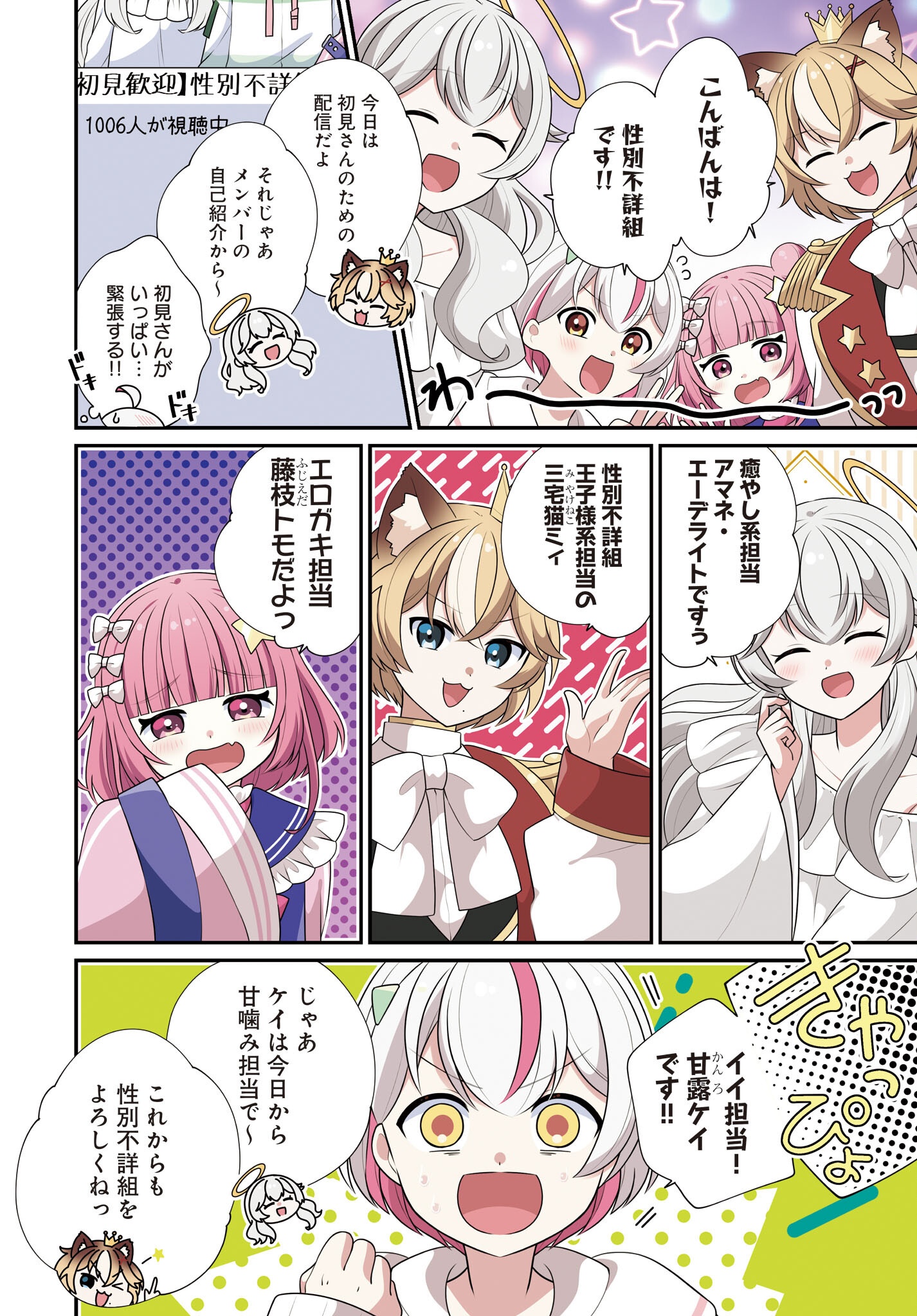Seibetsu Fusho Vtuber-tachi ga Off-Kai shitara Ore Igai Zenin Joshi datta Chapter 7 2ページ