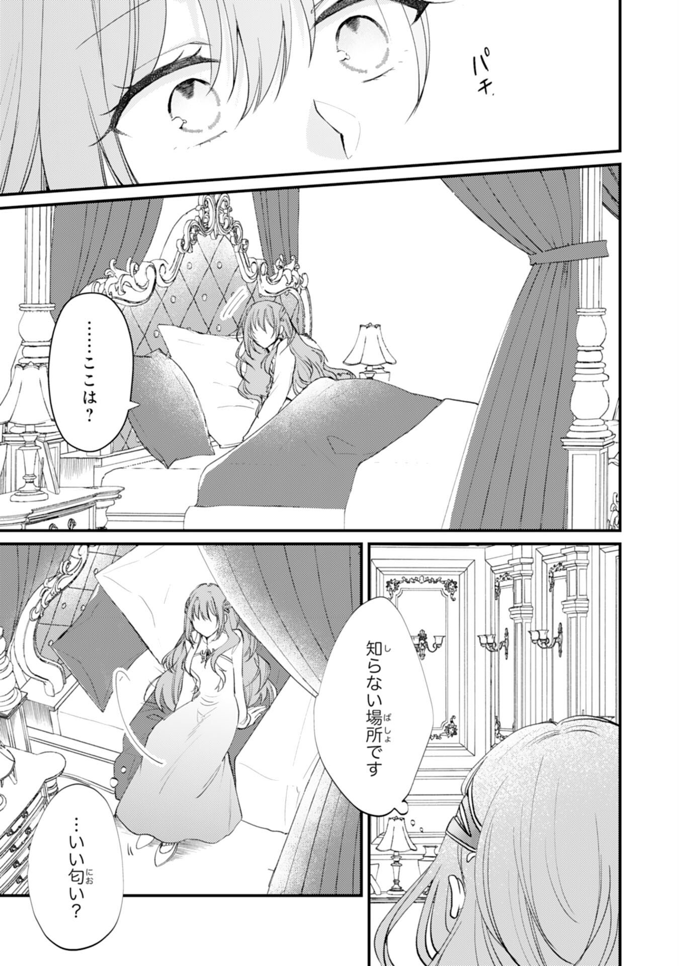Seirei ni Aisaresugita Harapeko Seijo, Tsuihousareta kedo Ringoku wo Taishi ni Dekiai Sarete Shiawase Ippai desu Chapter 2 14ページ