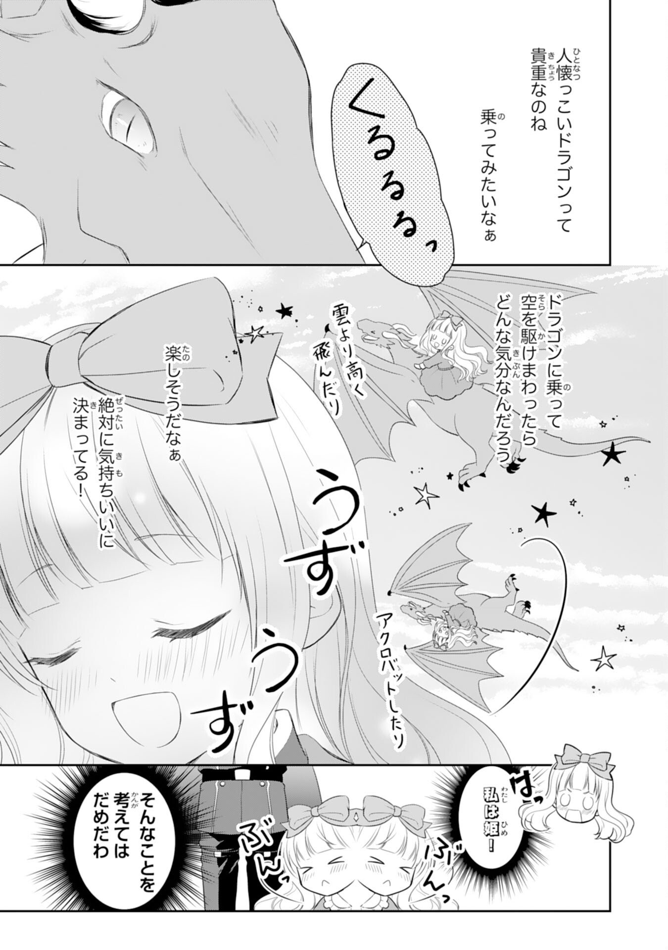 Roku-Sai no Oujo desu ga, Kiraware Ryuukishi ni Totsugu Koto ni Narimashita Chapter 3 31ページ