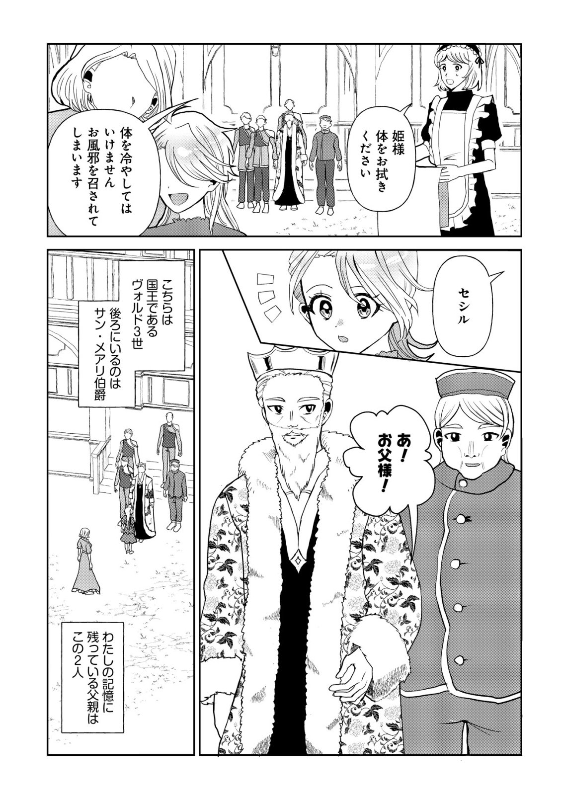 Shihime to Yobareta Mahoutsukai to Henkyou no Saikoyu Kenshi Chapter 2 4ページ