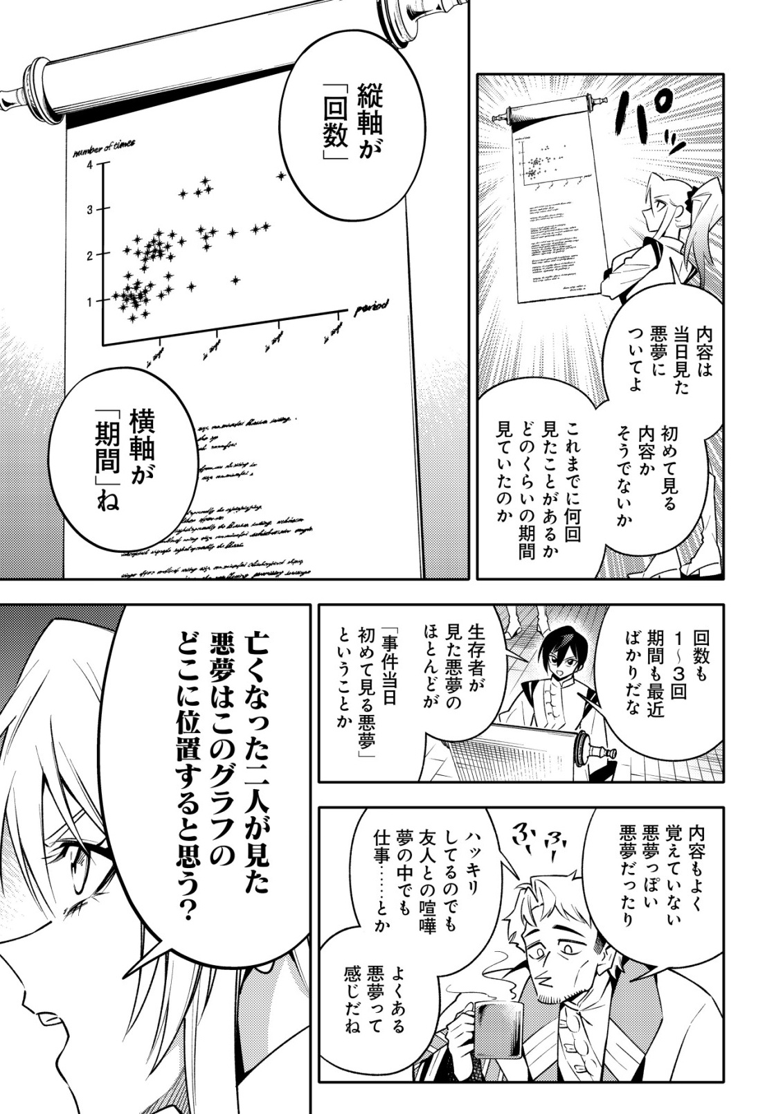 Kare no Mazoku wa Ikanaru Majutsu wo Motte Bougokekkai wo Kouryaku Shita ka Chapter 9 14ページ