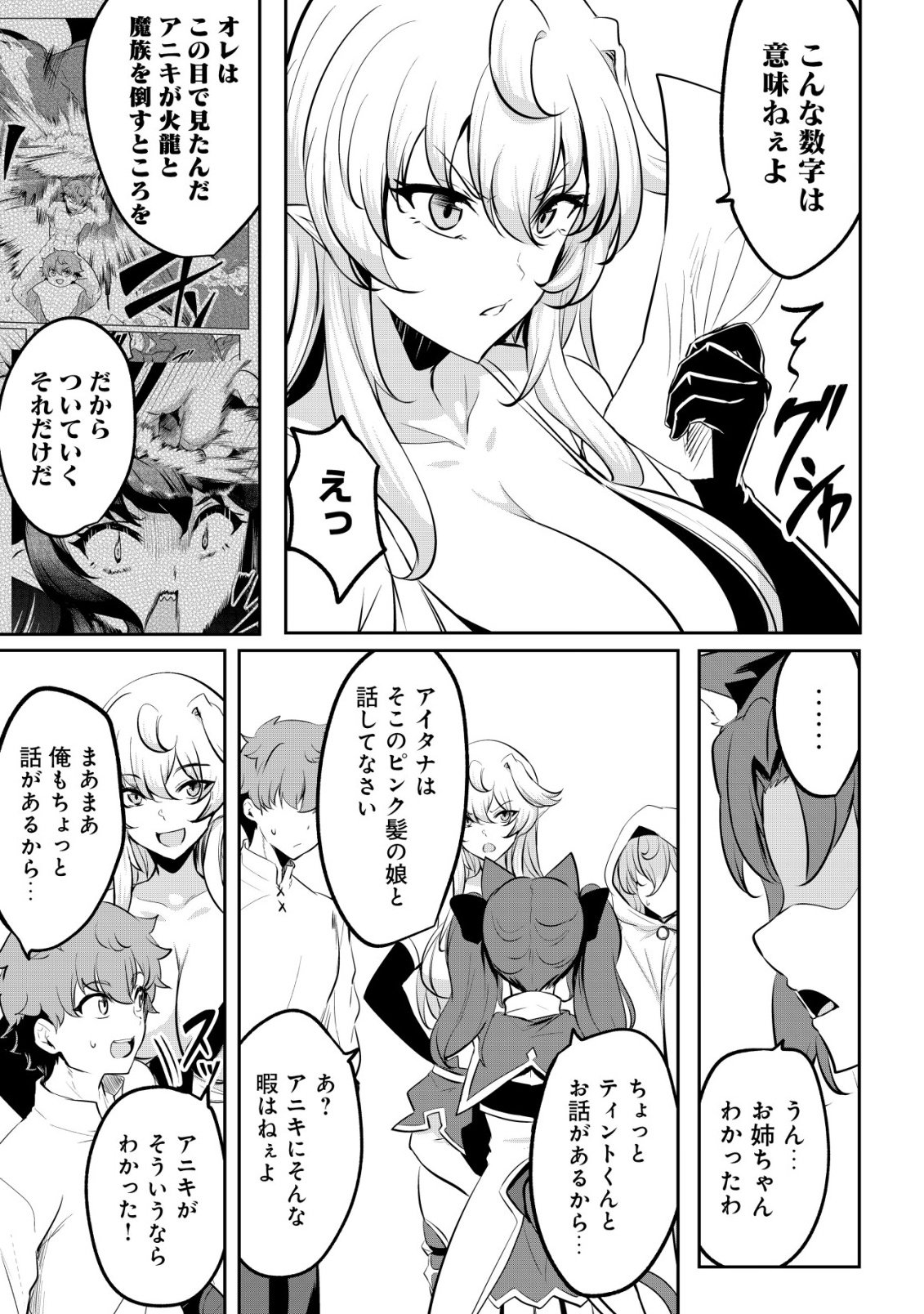 Dore dake Doryoku Shite mo Mannen Level 0 no Ore wa Tsuihou Sareta: Shin no Teki to Yobareta Shounen wa, Shachiku Megami to Deatte Saikyou no Chikara wo Te ni Ireru Chapter 17 8ページ