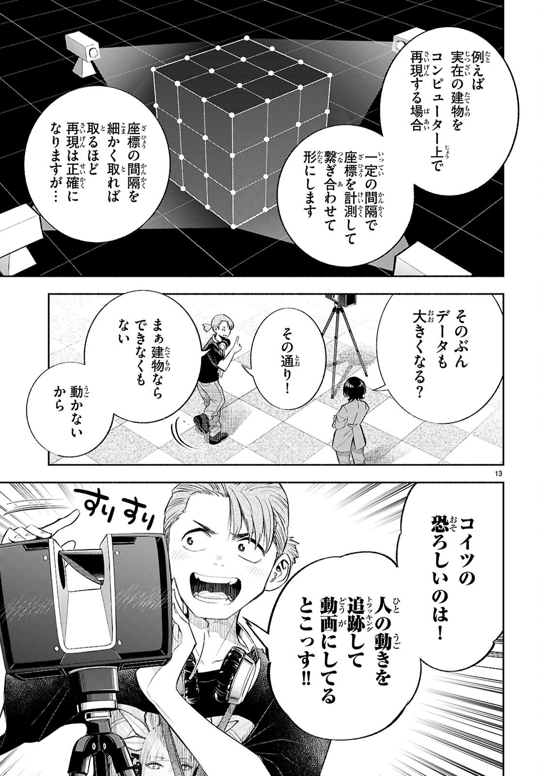 Tokkyo Yaburi no Joou: Benrishi Ootori Mirai Chapter 3 13ページ