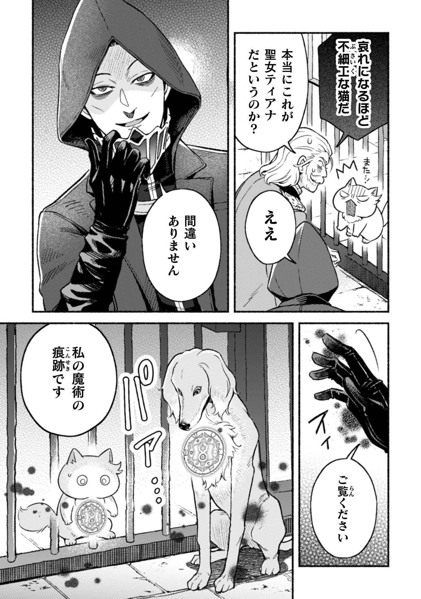 Nekura Kishi ni Yoru Dekiai Mankitsu-chuu nu Busa Neko, Jitsu wa Seijo desu! Chapter 12 12ページ