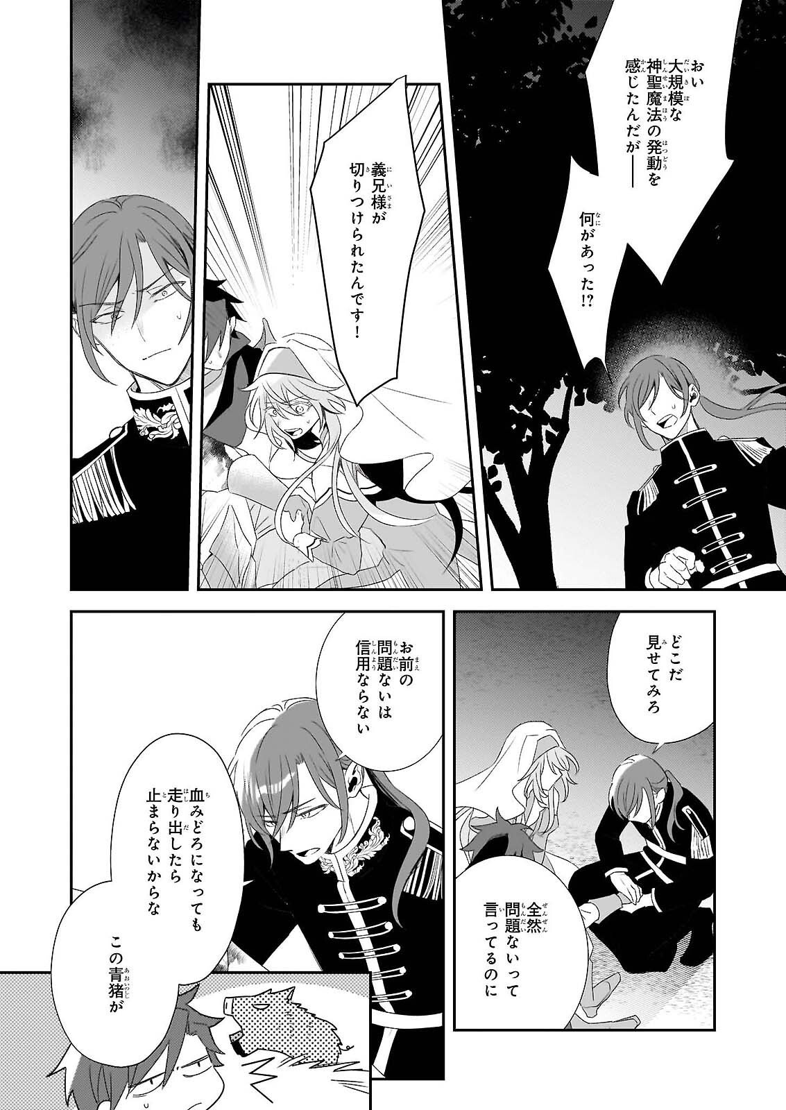 Dai Seijo wa Ten ni Mesarete, Panya no Gijo ni Narimashita Chapter 14.1 8ページ