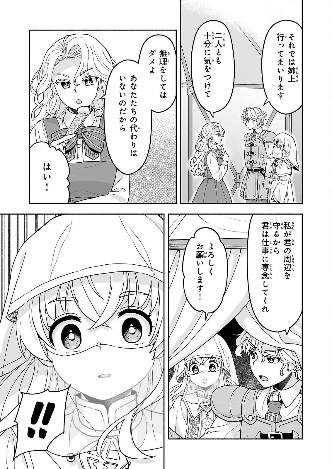 Sei Heroine ni Tensei Shimashita ga, Unmei no Haguruma wa Butsuri de Buchikowashimasu Chapter 3 17ページ