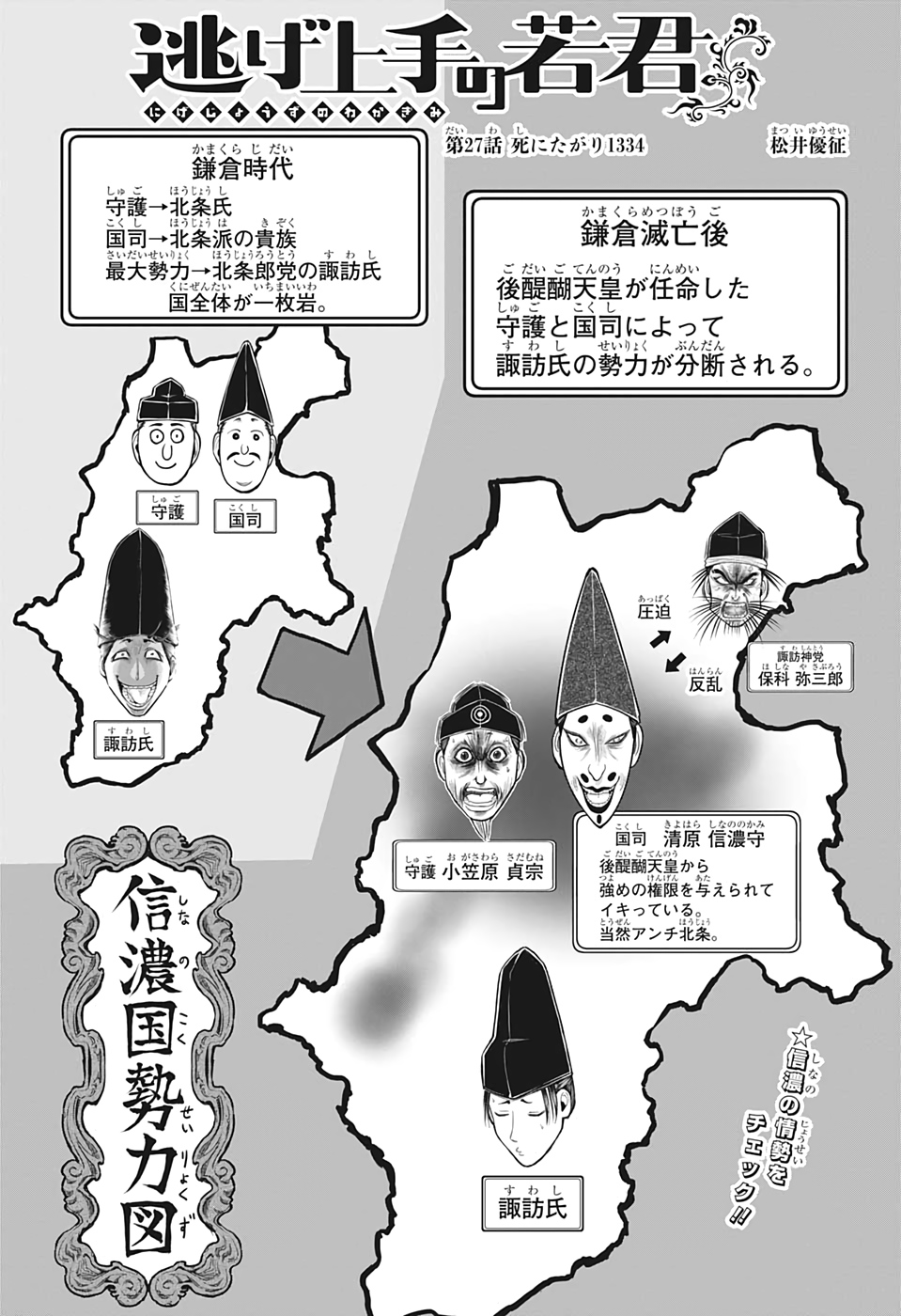 Nige Jouzu no Wakagimi Chapter 27 1ページ