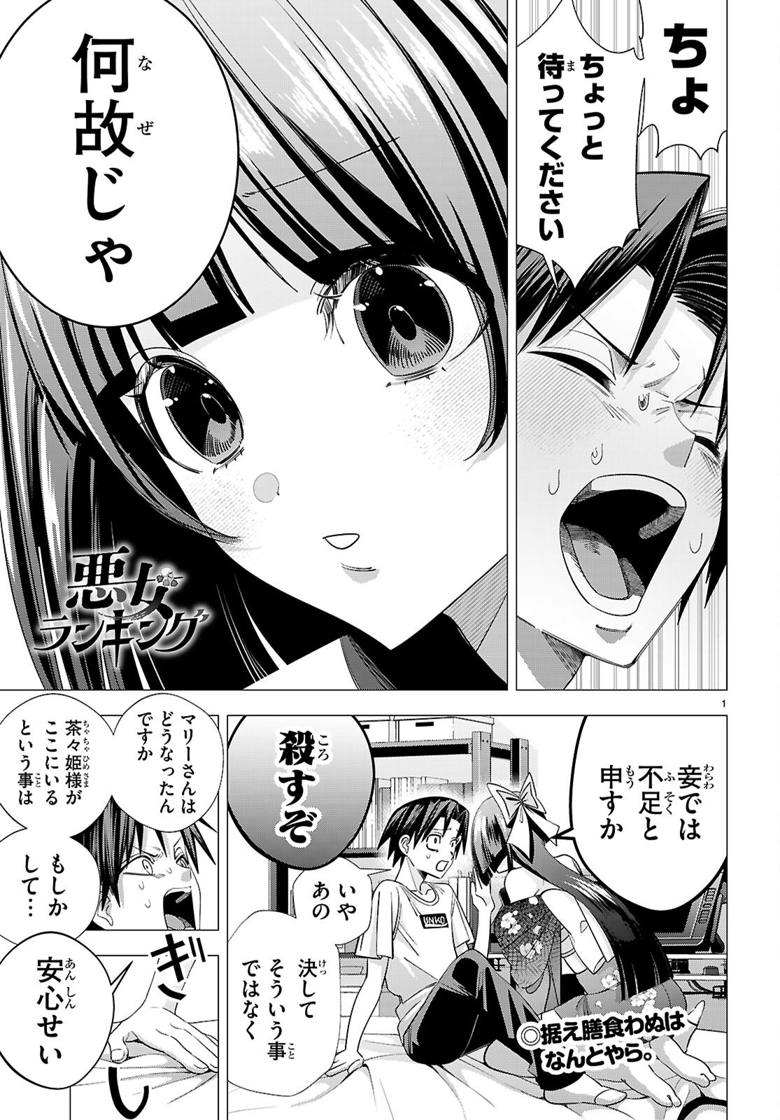 Akujou Ranking Chapter 4 1ページ