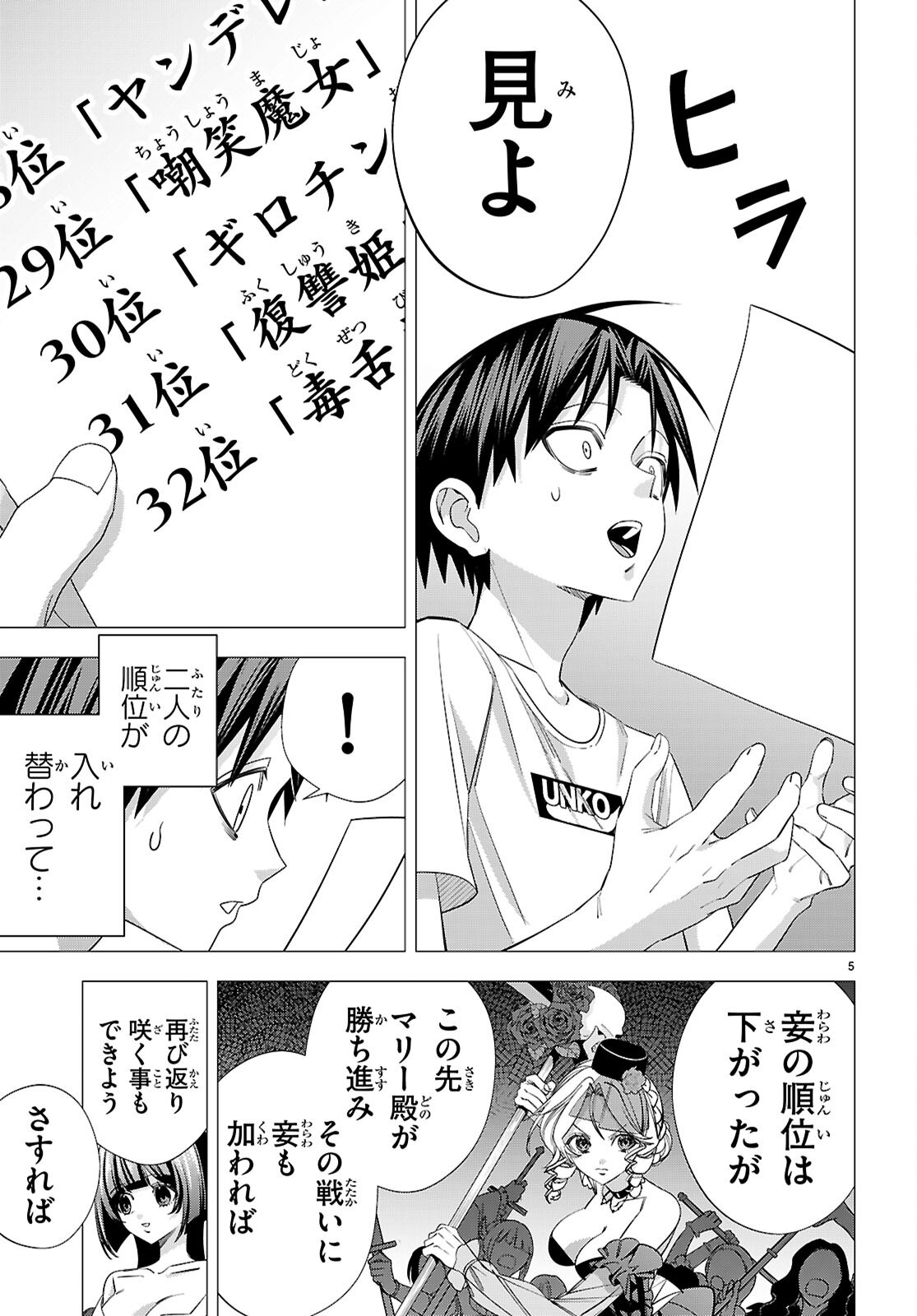 Akujou Ranking Chapter 4 5ページ
