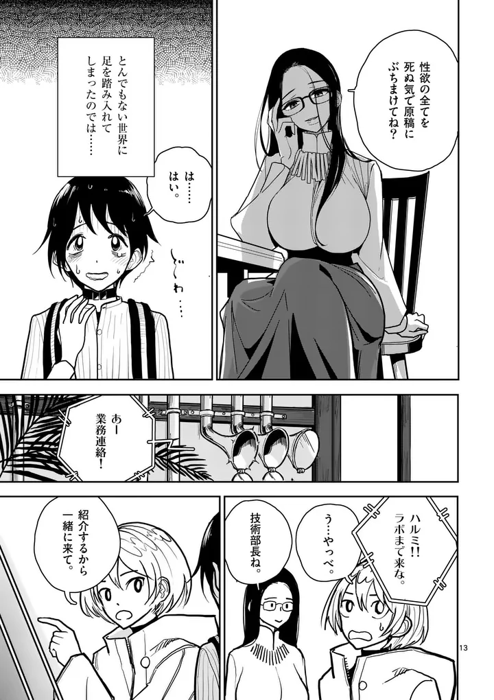 Sono Honoo no Na wa Seiheki Chapter 3 13ページ