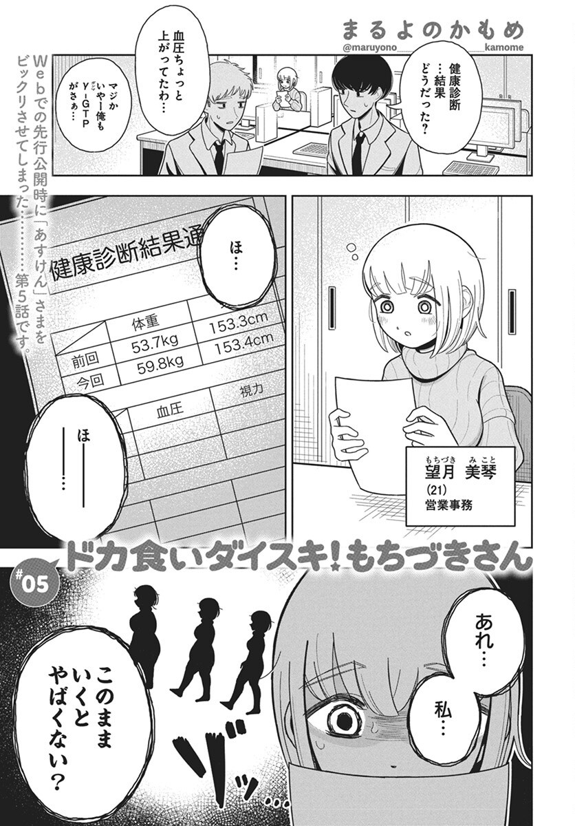 Dokagui Daisuki! Mochizuki-san Chapter 5 1ページ