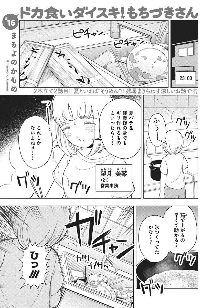 Dokagui Daisuki! Mochizuki-san Chapter 16 2ページ