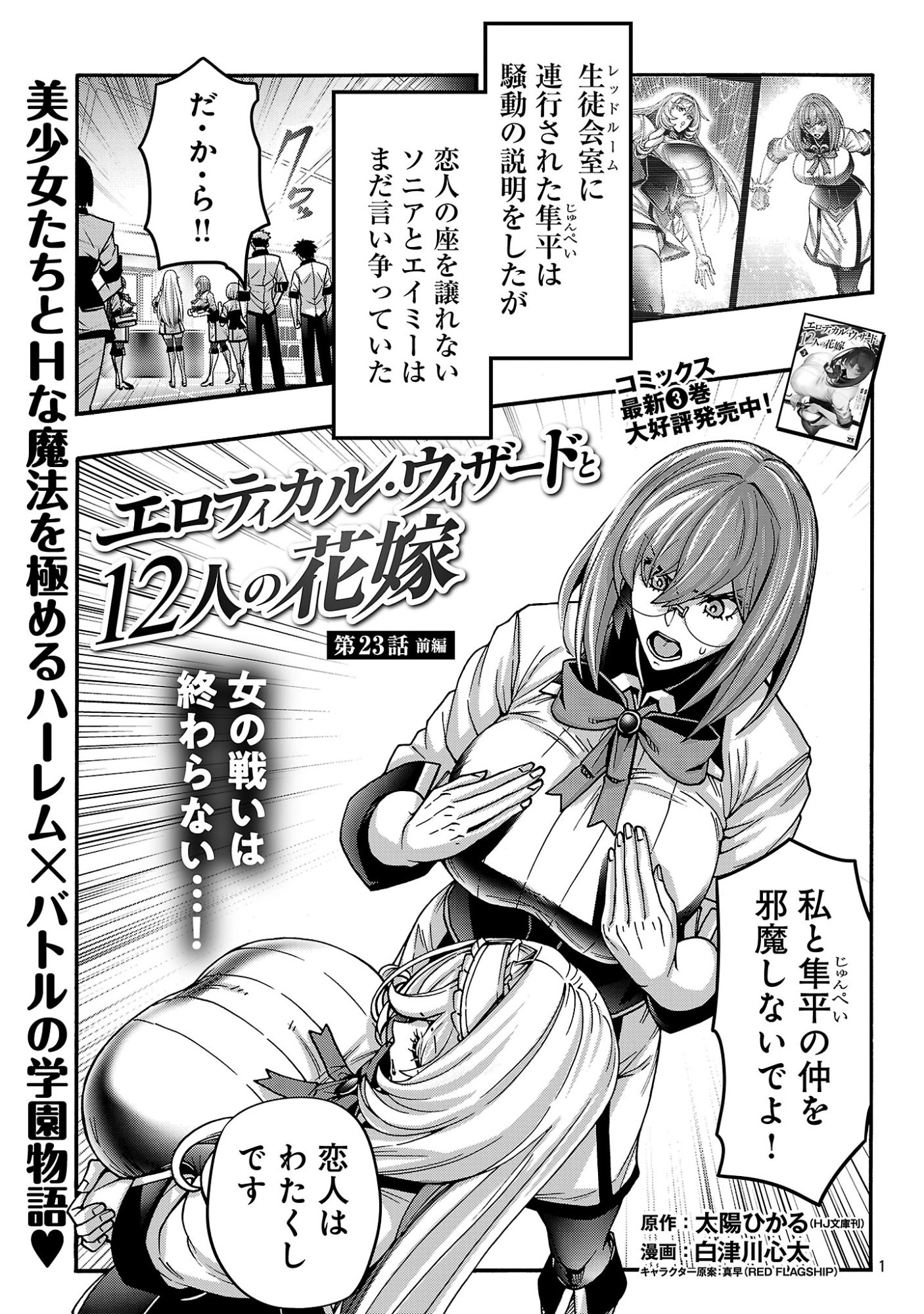Erotical Wizard to 12-nin no Hanayome Chapter 23.1 3ページ