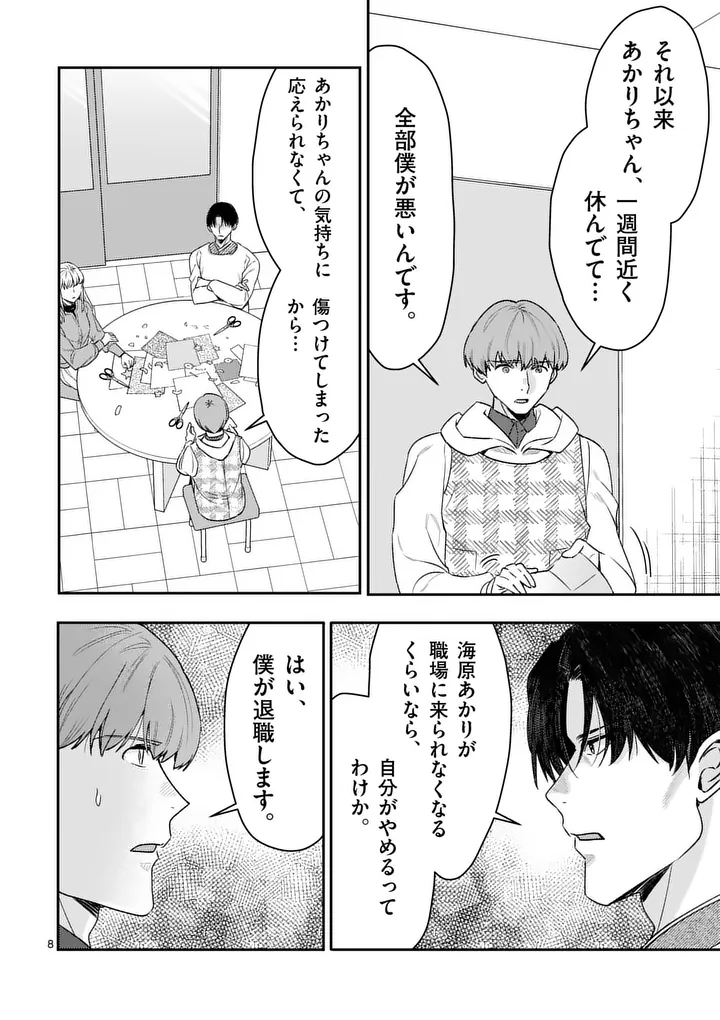 Yametai!: Anata no Reset, Daikou Shimasu Chapter 6.1 8ページ