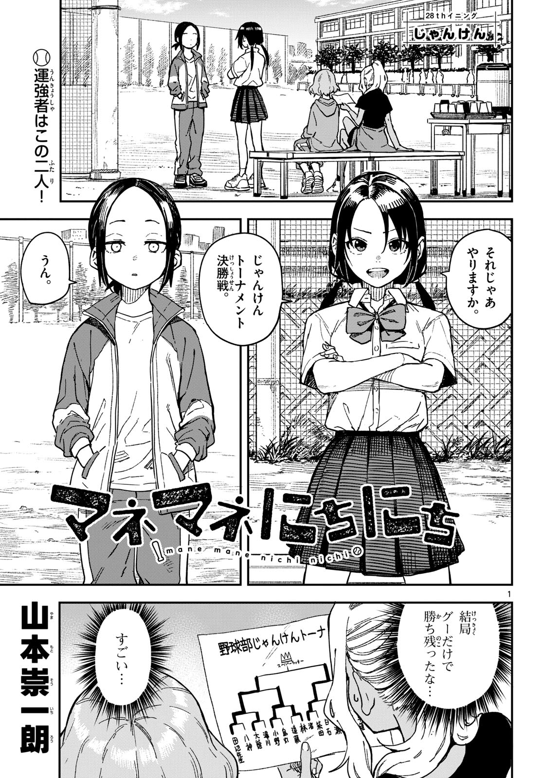 Manemane Nichinichi Chapter 28 1ページ