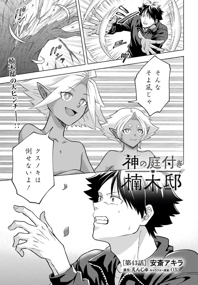 Kami no Niwatsuki Kusunoki-tei Chapter 43 1ページ