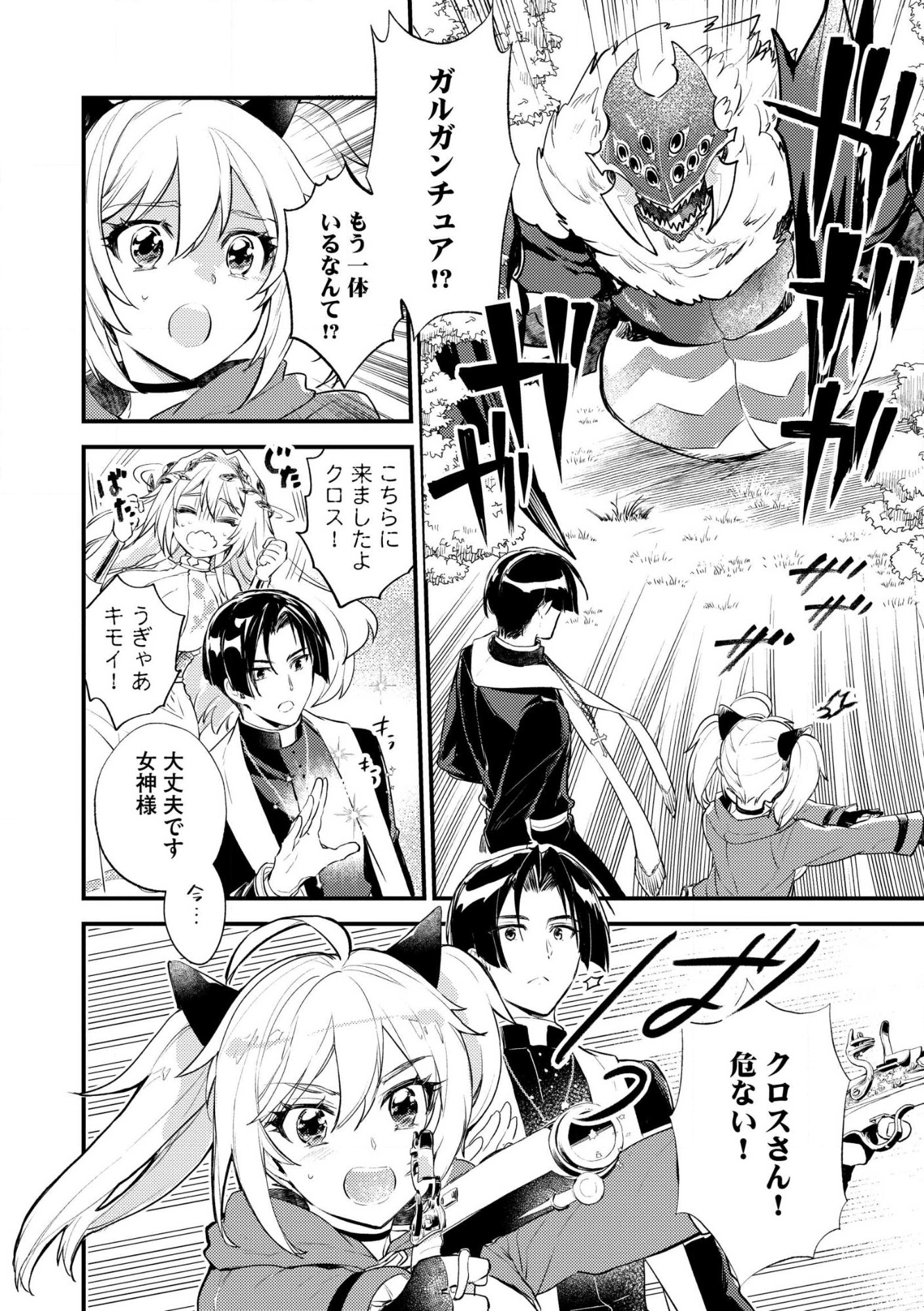 Jashin no Chi ga Nagareteiru to iware, Shinsei Kyoukai wo Tsuihousareta Shinpu desu Chapter 2 22ページ