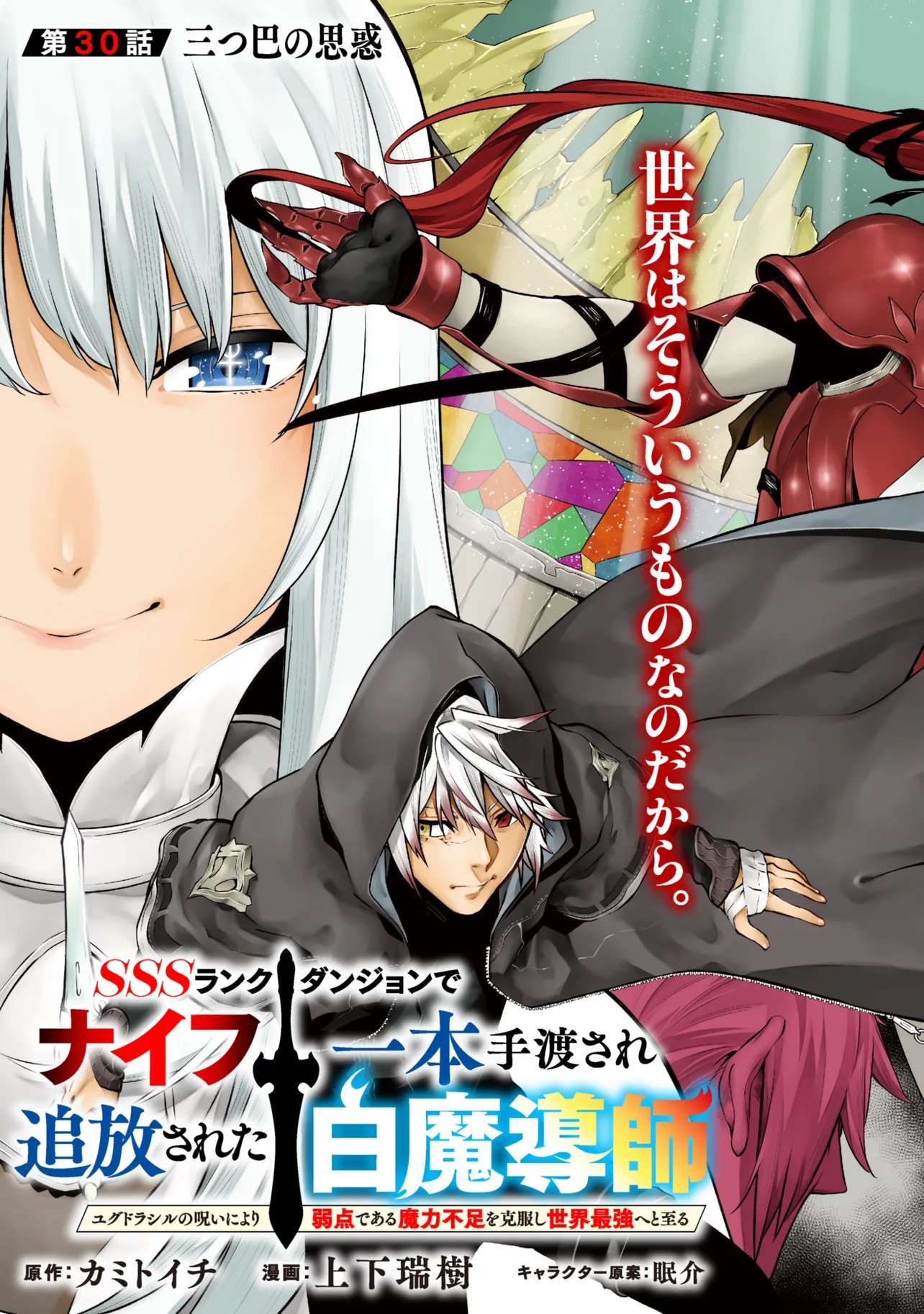 SSS-Rank Dungeon de Knife Ippon Tewatasare Tsuihou Sareta Shiro Madoushi: Yggdrasil no Noroi ni Yori Jakuten de Aru Maryoku Fusoku o Kokufukushi Sekai Saikyou e to Itaru Chapter 30.1 3ページ