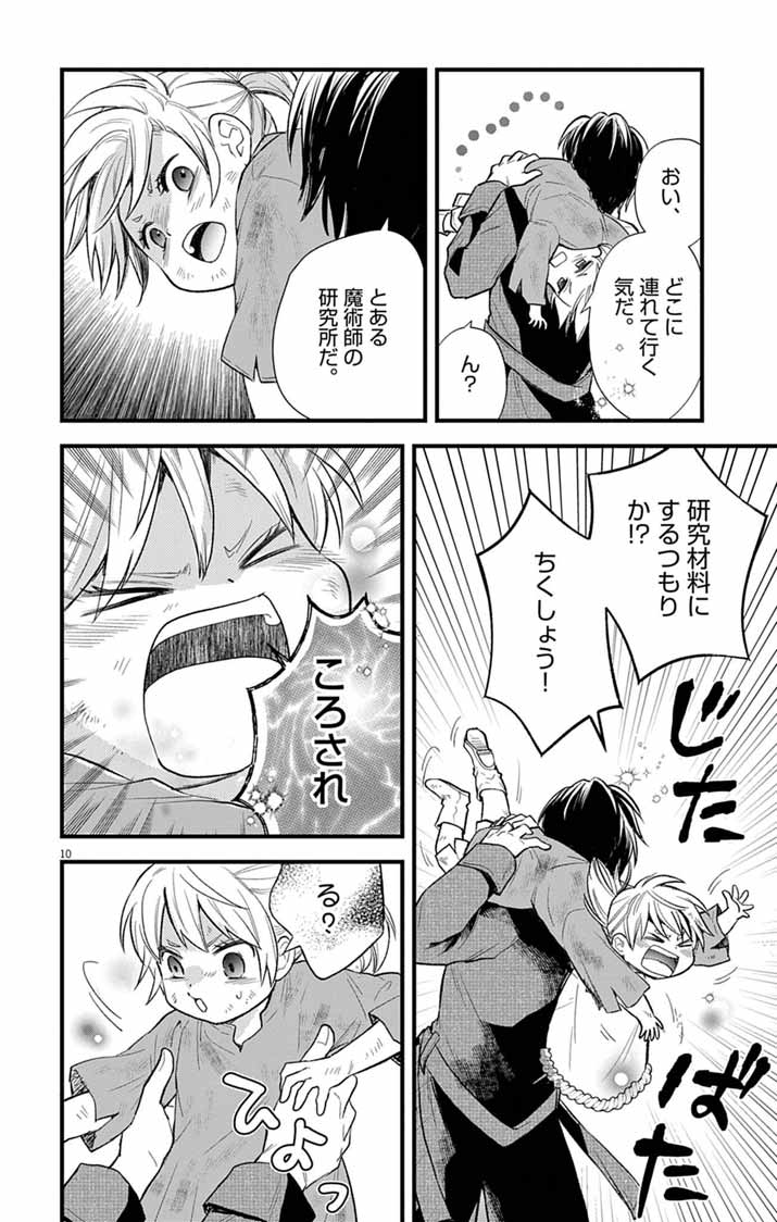 Majo to Kuroneko Kateikyoushi wo Shitara Kouman na Hime-Sama ni Natsukaremashita Chapter 1 10ページ